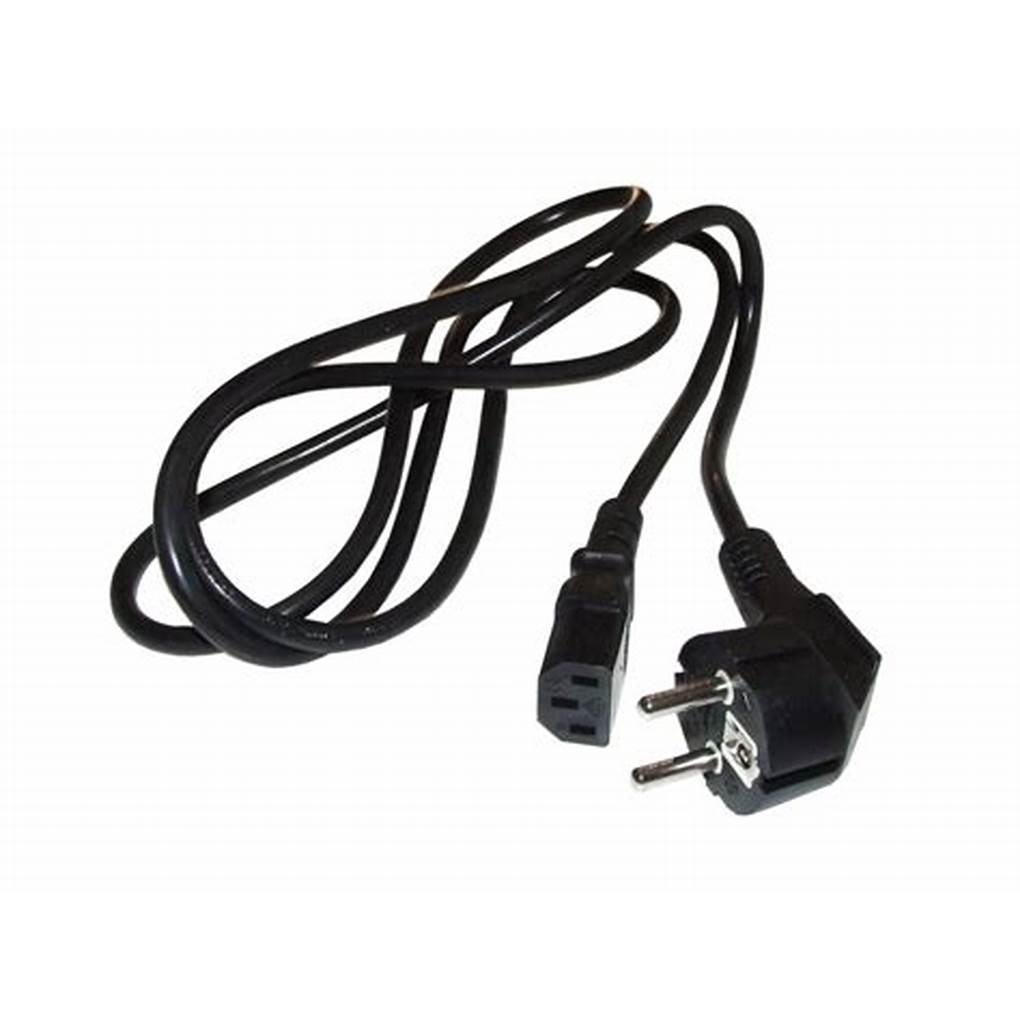 Kabel Power Supply PC Komputer CPU UPS Adaptor Monitor 3 Lubang Gepeng