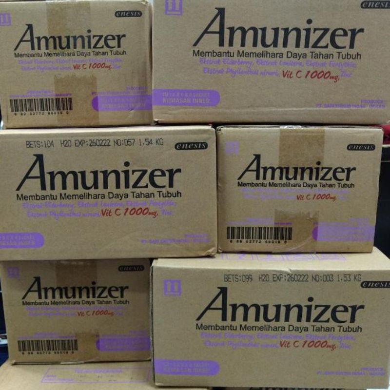 Amunizer Vitamin c 1000mg 1 karton 48 Box ( 192 Sachet )