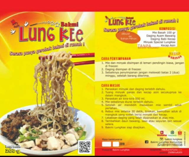 

BAKMI LUNGKEE MIE INSTANT Harga Satuan