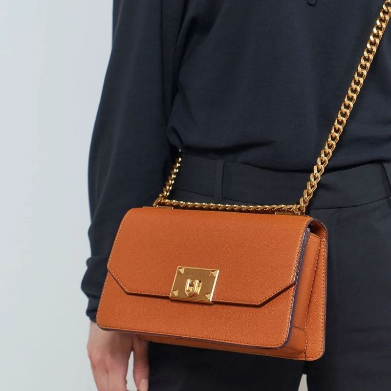 2.2 SALE | CK Metallic Push-Lock Crossbody Bag