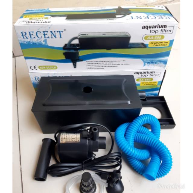 Paket filter aquarium AA- 650 - Mesin aquarium - Mesin filter aquarium - Sirkulasi air