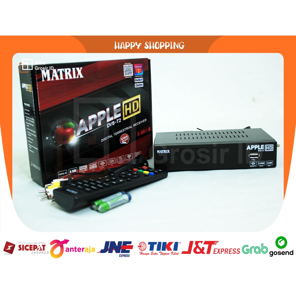 STB TV DIGITAL SET TOP BOX MATRIX TV DIGITAL YOOUTUBE MERAH android tv terbaik tabung bergaransi ber