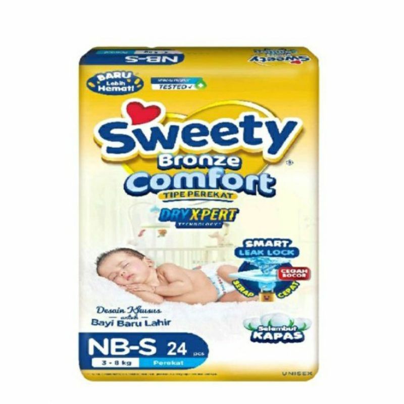 SWEETY SILVER COMFORD POPOK PEREKAT CEGAH RUAM NB-S 20 / SWEETY BRONZE COMFORT POPOK PEREKAT NB-S 24 / NB-S 20 / NB-S 44 / NB-S 40