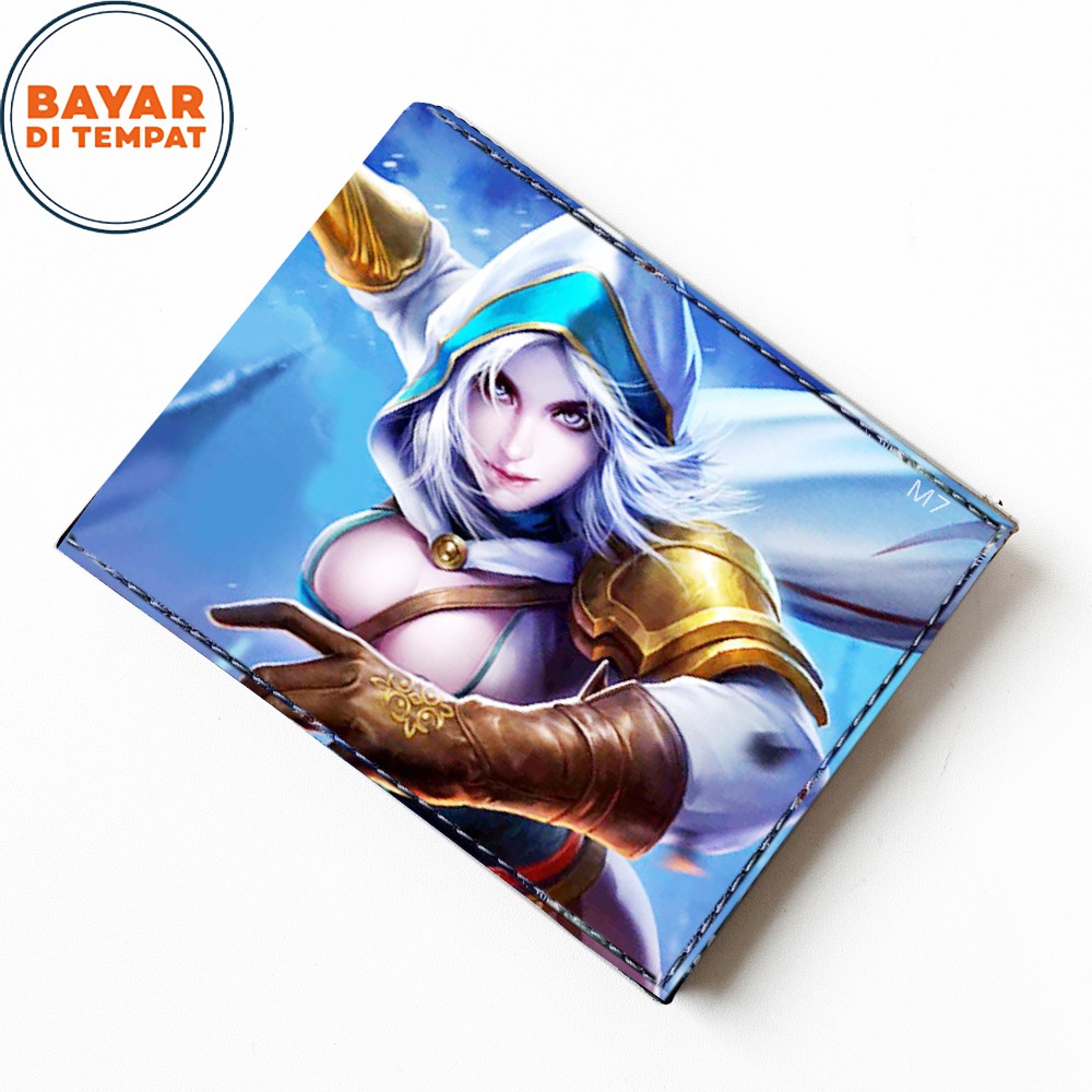 SHOPEE 6.6 SUPER SALE!! Fashion Anak Dompet Karakter Mobile Legend Dompet Kulit PU ML7 Dompet Bifold Lipat Dua +Bonus Box
