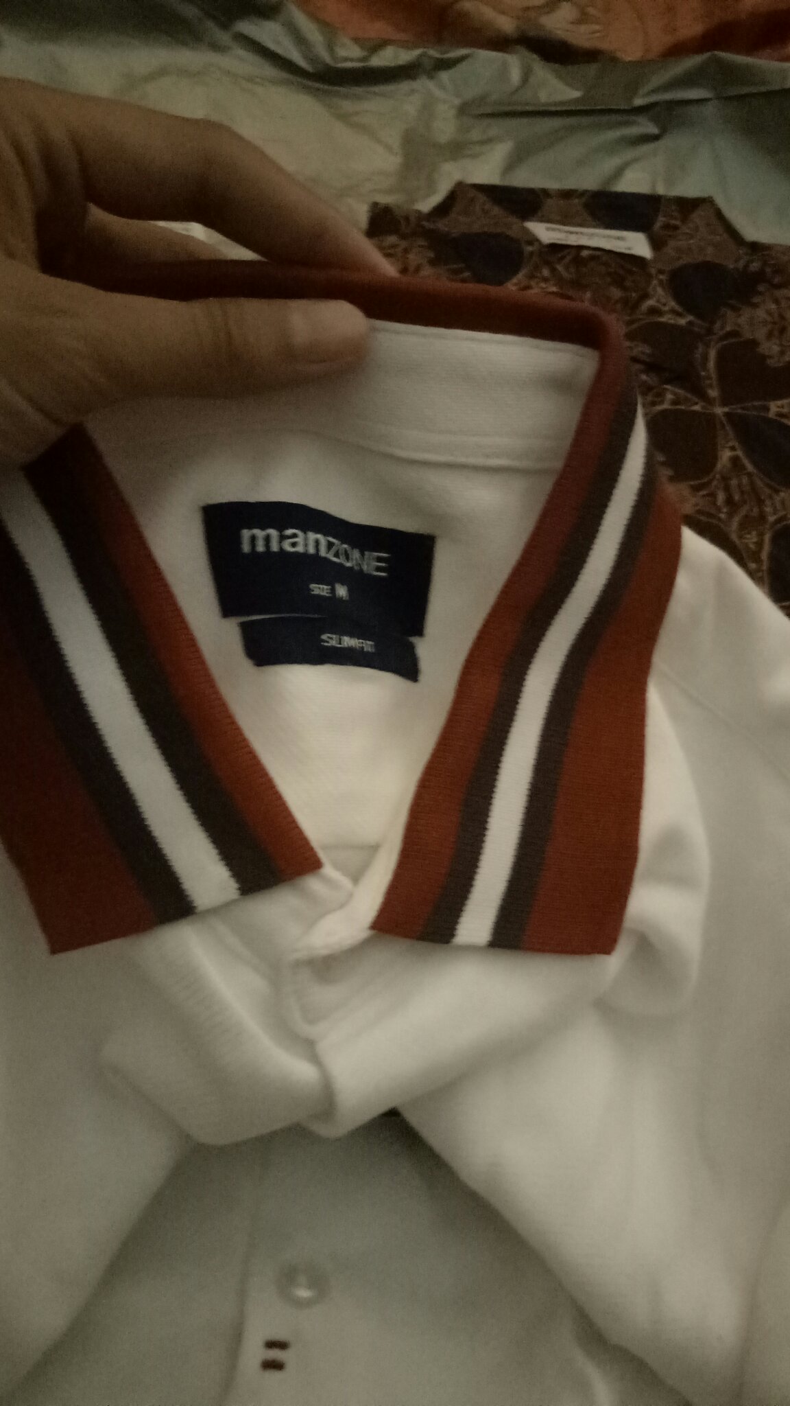 Manzone Kemeja Batik Pria Lengan Pendek Slim Fit Birawa 4-best Buy-brown