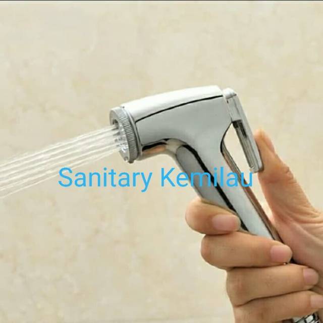 Jet Shower Kloset Toilet Kamar Mandi  - Jet Shower Closet Toilet Bidet Semprotan Cebok WC Murah