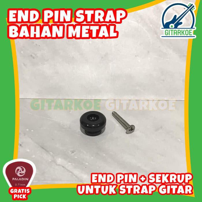 Endpin Pin Strap Gitar Aluminium Enpin Import