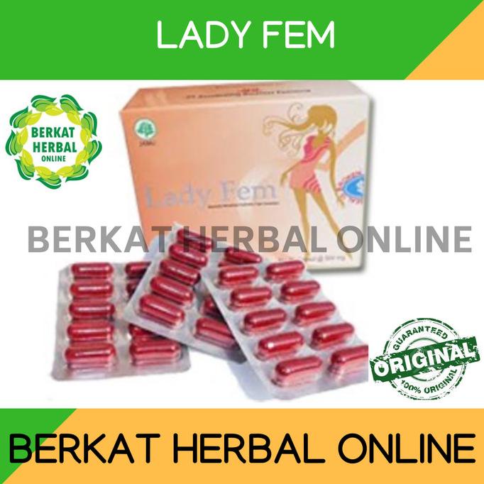 Ladyfem Original (Garansi 100%) Lady Fem Dr Boyke Obat Keputihan Terlaris