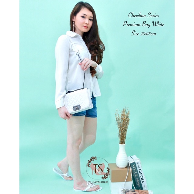 Tas Fashion Wanita Sling Bag Checilion BEST SELLER