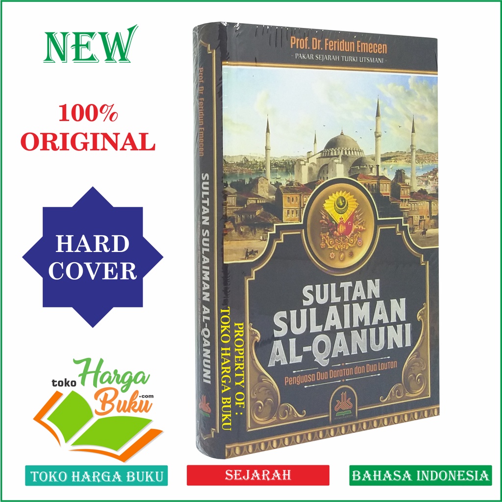 Foto Sultan Sulaiman Al-Qanuni HARD COVER Penguasa Dua Daratan dan Dua Lautan Sulaiman Al Qonuni Sejarah Turki Utsmani Penerbit Pustaka Al-Kautsar