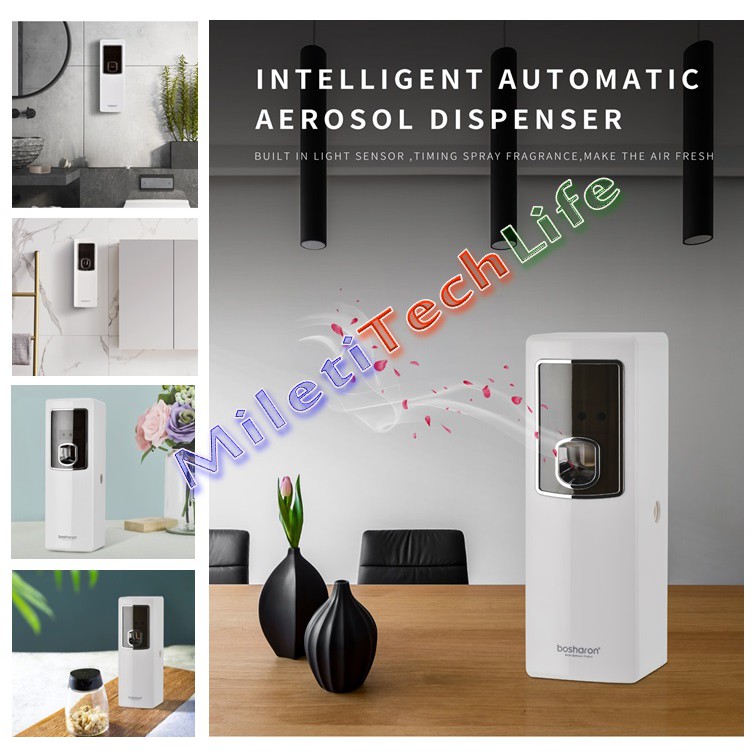 Aerosol Dispenser Otomatis LED F291A 3Timer Automatic Air Freshener Pengharum Ruangan