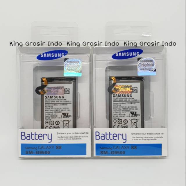 dc88 - Baterai Samsung Galaxy S8 G950 Original SEIN 100% Battery Batere Batre