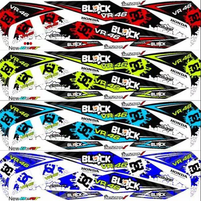 STRIPING VARIASI MOTOR BEAT NEW FI/BEAT STREET VARIASI MOTOR