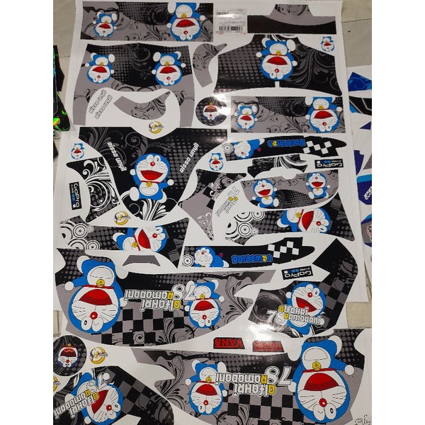 decal scoopy lama, fi,2017,2021 fullbody+dasboar+knalpot custom