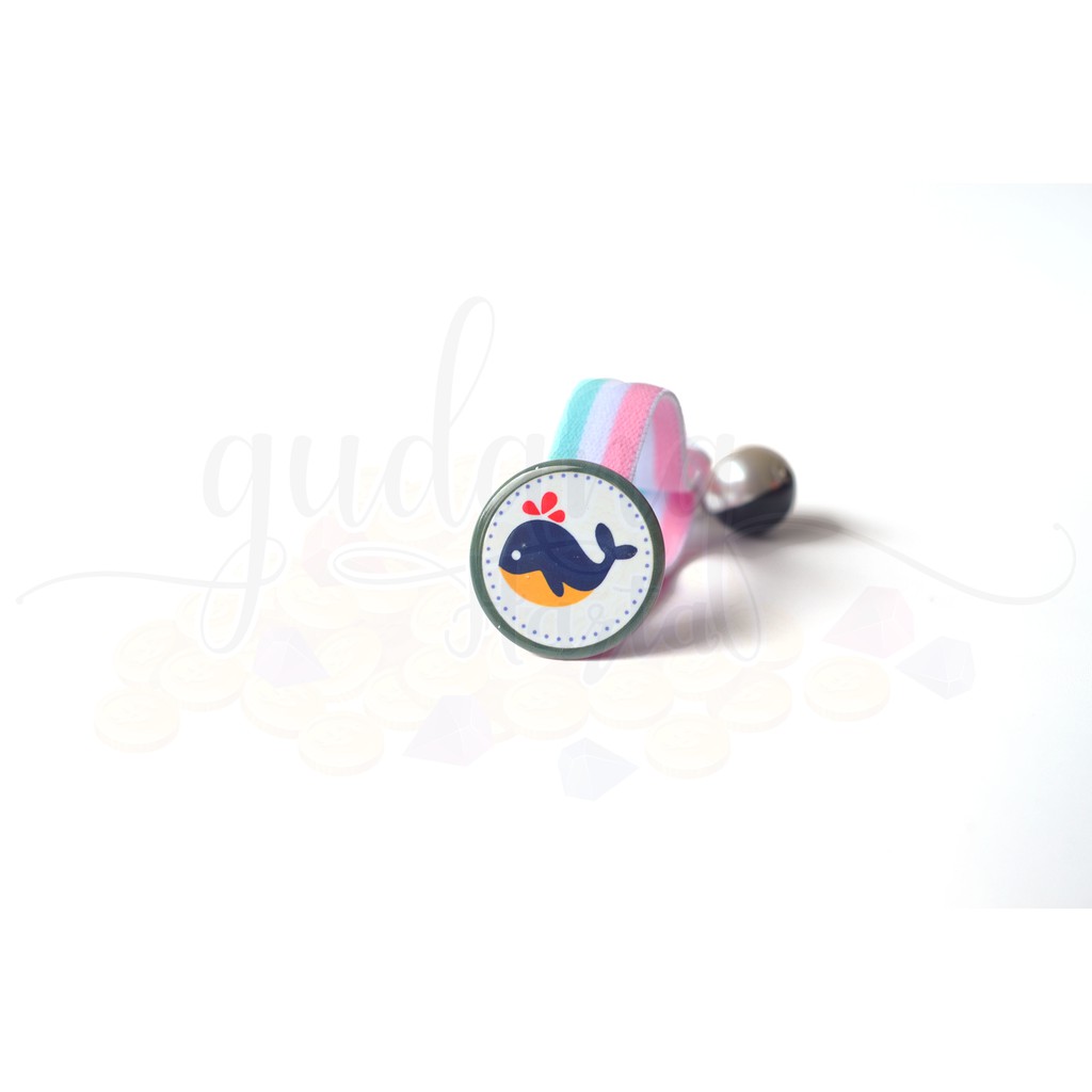 Ikat Rambut Karet Sailor Series Kapal Boat Bird Whale Ice Cream Korea Lucu Unik GH 201321