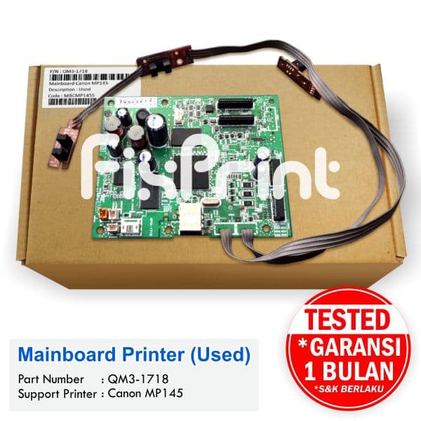 Mainboard Printer Canon MP145 Board Motherboard mp145 mp 145 Original FPJNew1613