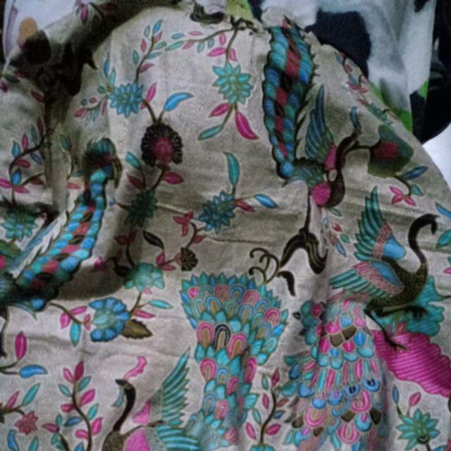 Tunik Batik Merak Toska
