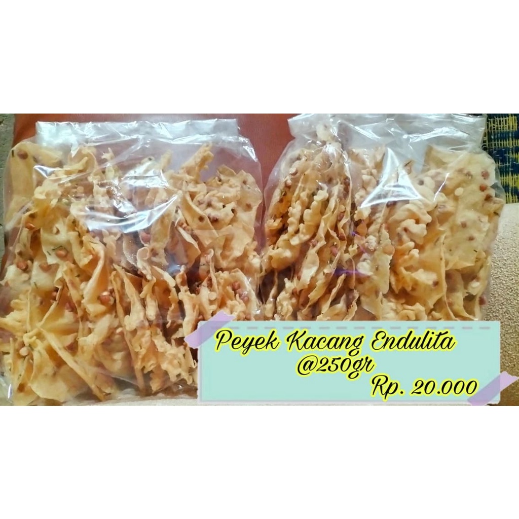 

Peyek Kacang Endulita @250gr