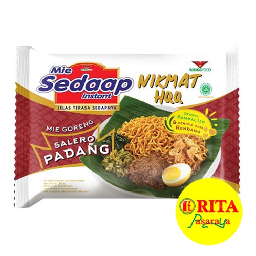 

Sedaap Mie Instan Goreng Rasa Salero Padang 86 Gr