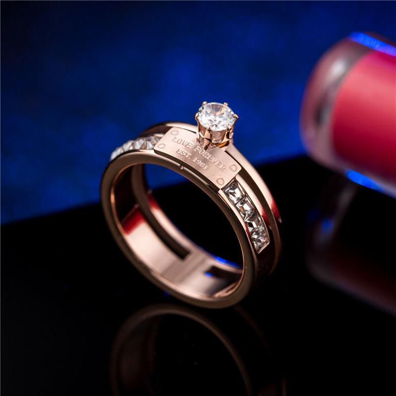 Cincin Diamond Layer Titanium Anti Karatan