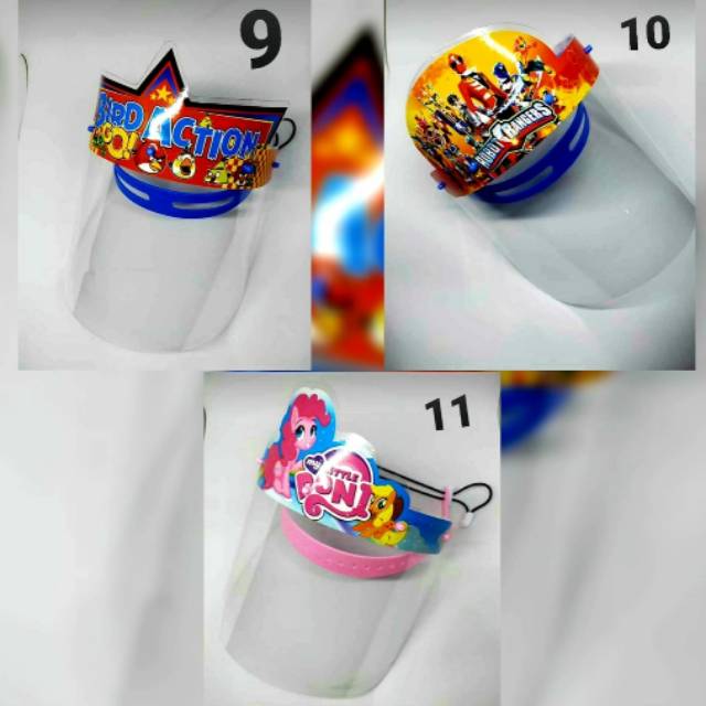 Face Shield Anak Karakter/Face Shield Anak/Face Shield/Face Shield Anti Corona