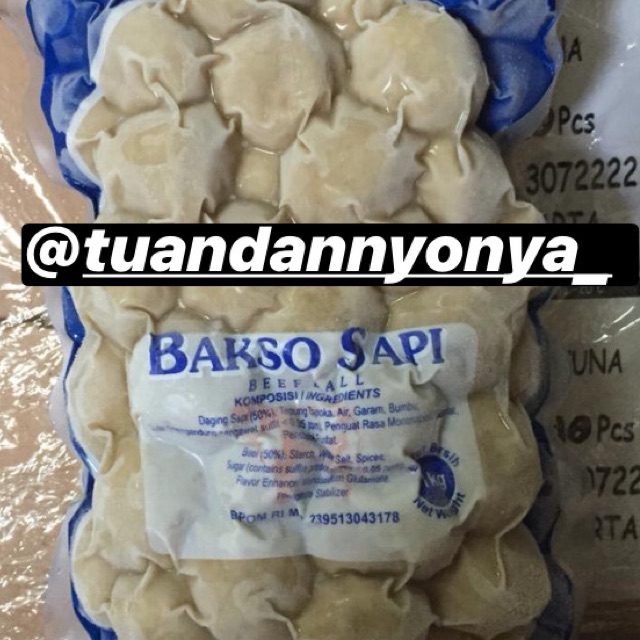 

Bakso sapi bumifood 1kg