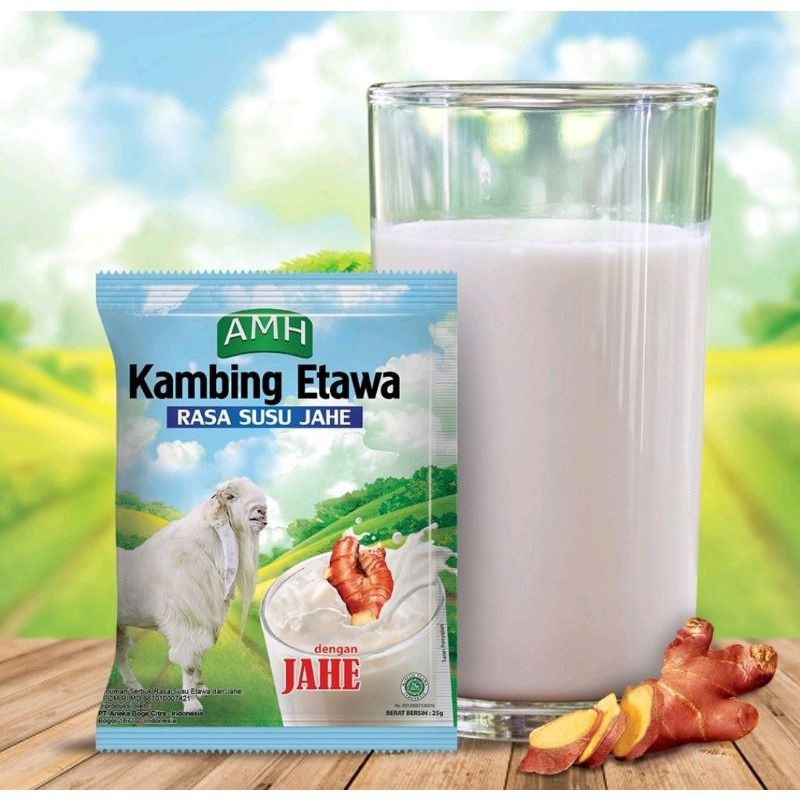 

AMH Susu Kambing Etawa Full Cream plus Jahe @10 pcs