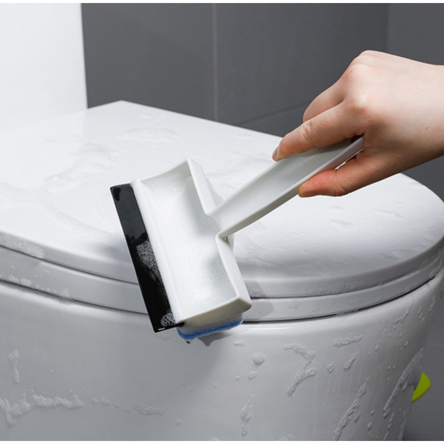 JOS0079 Pembersih Kaca 2 in 1 Glass Brush Mirror Cleaner Wiper Cleaning Tool
