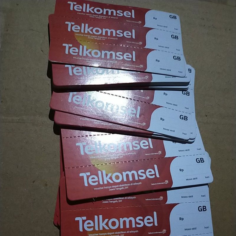 Vocer Telkomsel zero / Kosong Jateng DIY  exp 30 NOVEMBER 2026