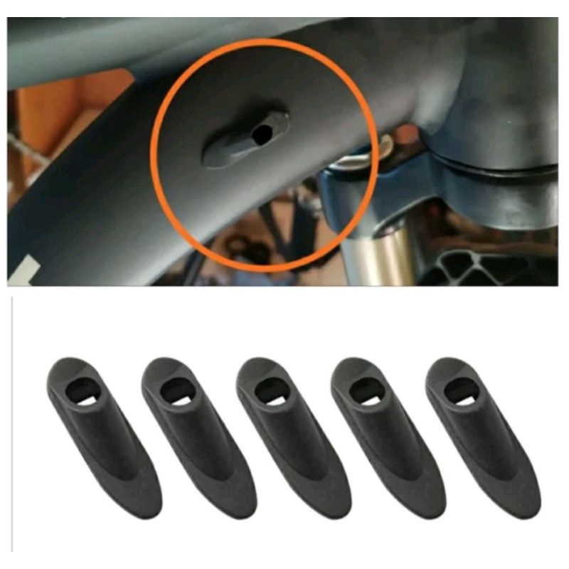 Jalur Kabel Frame Sepeda Jalur Rem Shifter pada rangka Sepeda Kabel Guide Plastik