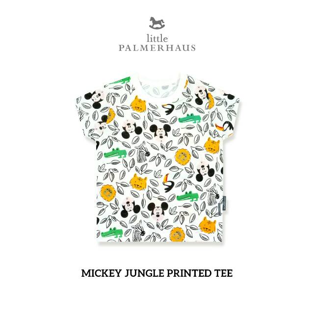 Mickey Printed Tee Baju  Anak  by Little  Palmerhaus  Shopee 