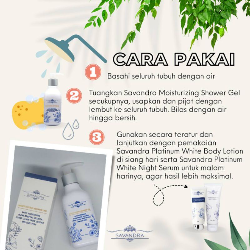 MIXED UP || Savandra Moisturizing Shower Gel