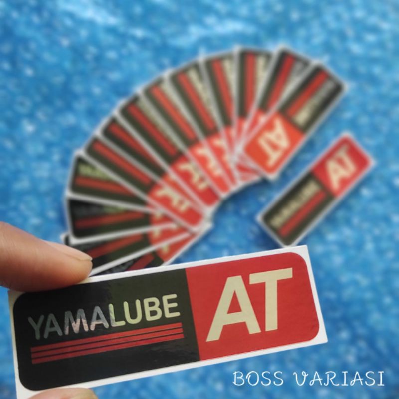 Stiker YAMALUBE AT Berkualitas