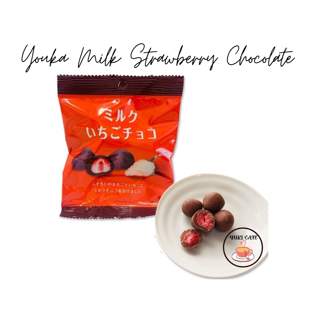 

COKELAT - YOUKA MILK STRAWBERRY CHOCOLATE