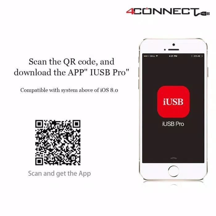 OTG 4 in 1 Card Reader Support IOS/ Micro USB/ Type C/ USB Port