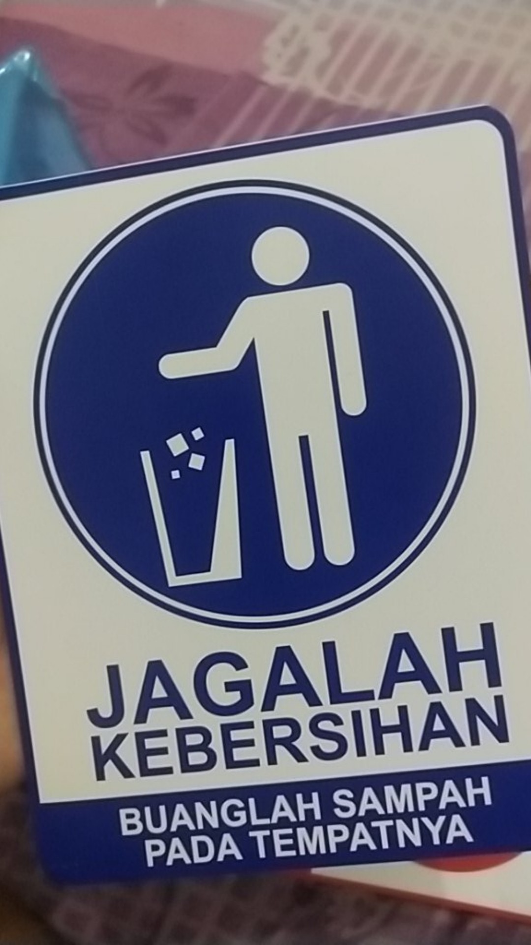 Stiker Sticker Jagalah Kebersihan Keep Clean Shopee Indonesia