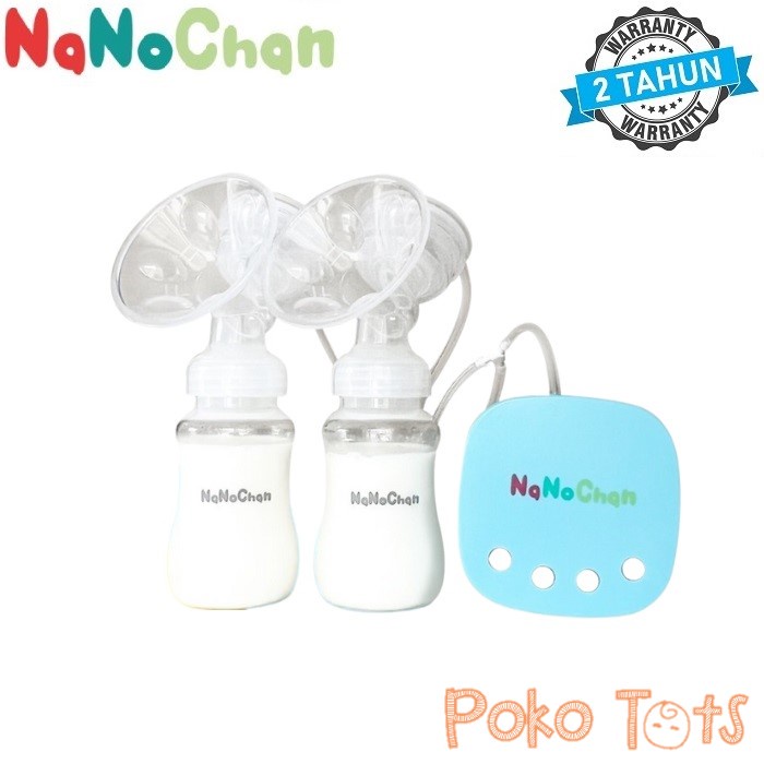 NanoChan Rainbow Double Electrical Breastpump Nano Chan Breast Pump Pompa Asi Elektrik WHS