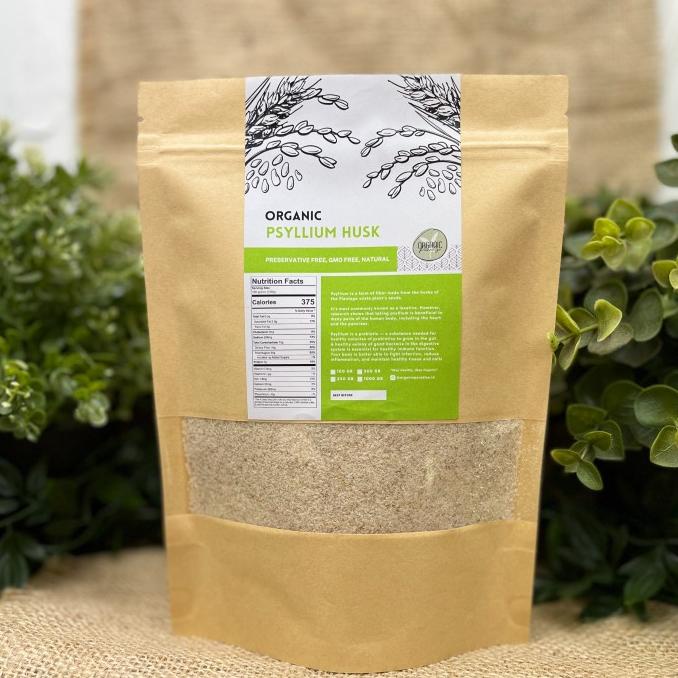Psyllium Husk Powder Organic 1 Kg Pure / Bubuk Psyllium
