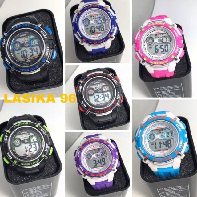 Original  Jam tangan Digital Lasika anak remaja