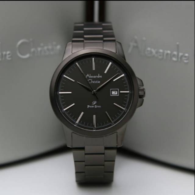 Jam Pria Alexandre Christie AC1008 Original Hitam