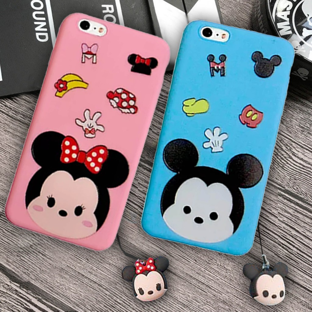 CASE HP LUCU 3D DISNEY & DORAEMON PLUS 3D DOLL F1S F5 REDMI 5 PLUS REDMI 5A A6 2018 A8 2018 REDMI S2