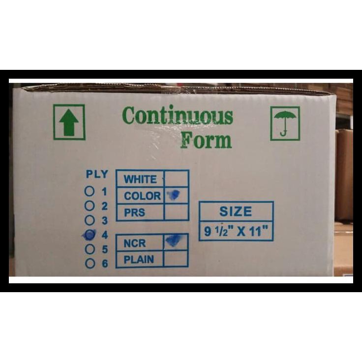

PROMO CONTINUOUS FORM 9,5 X 11 4 PLY NCR ( BISA REQUEST BAGI 2) PROMO