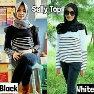 sumber fashion jakarta - baju atasan wanita SELLY TOP 2