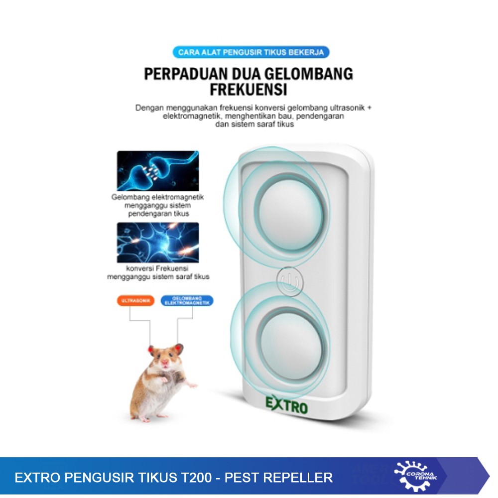 Extro Pengusir Tikus T200 - Pest Repeller