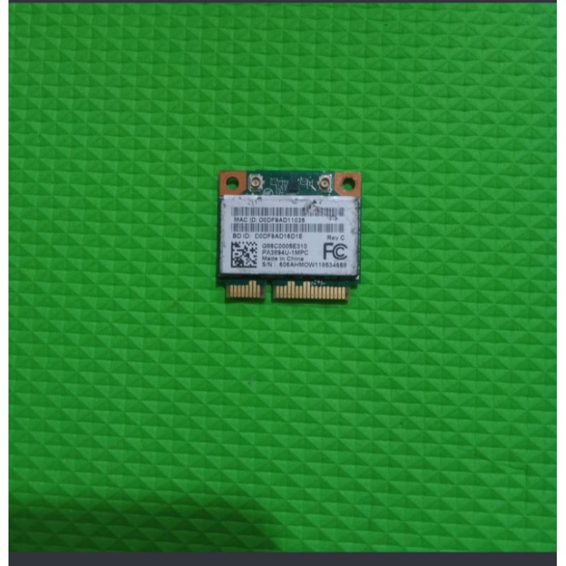 WiFi card laptop Atheros AR5B195Cabutan tested normal