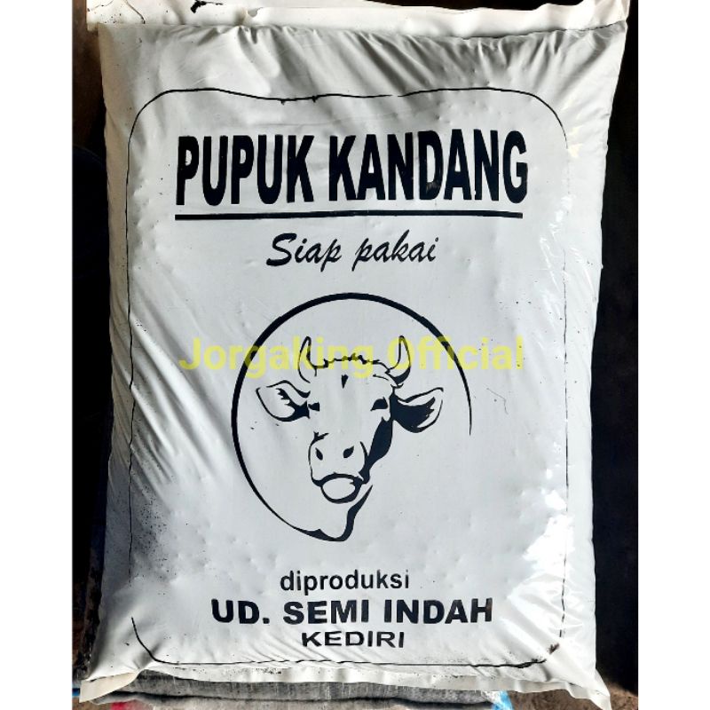 Pupuk Kandang Kotoran Sapi Kohe Sapi Murni REPACK 1 KG