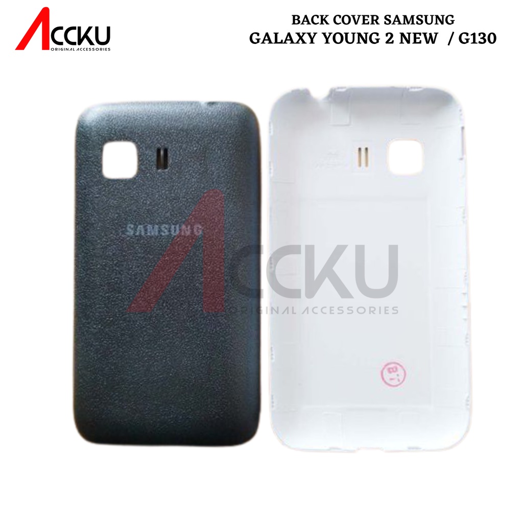 TUTUP BELAKANG BACK COVER SAMSUNG GALAXY YOUNG 2 / G130 ORIGINAL