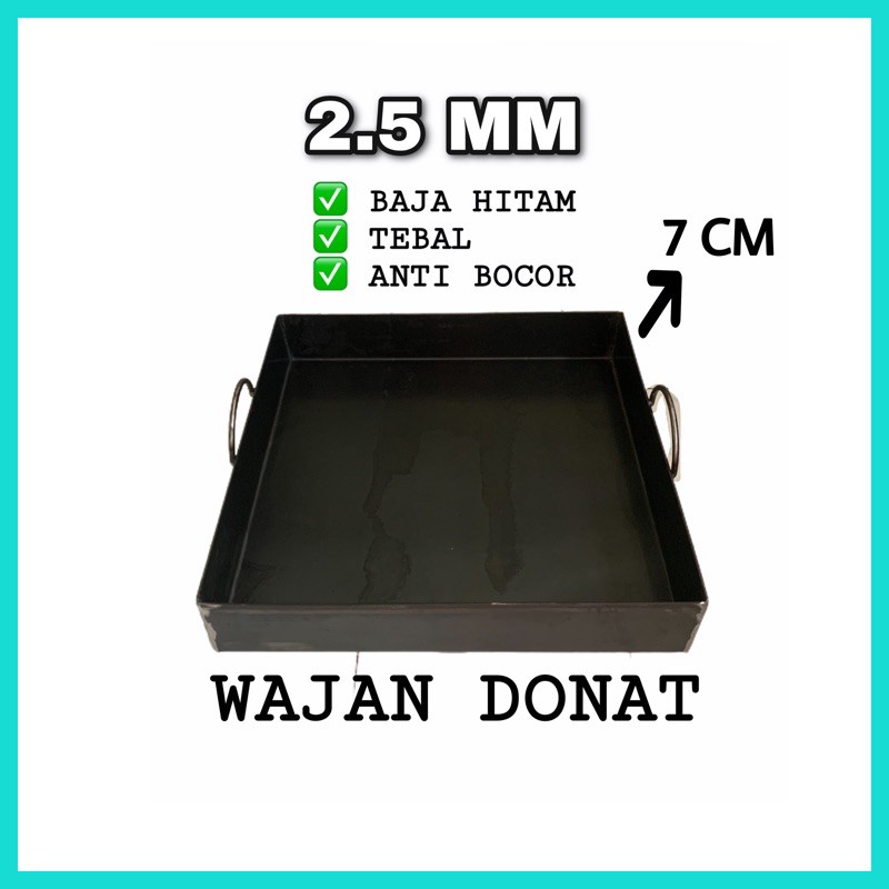 Promo Wajan Donat / Baja Hitam / Goreng Donat 9Y5pydrH0VWnxW