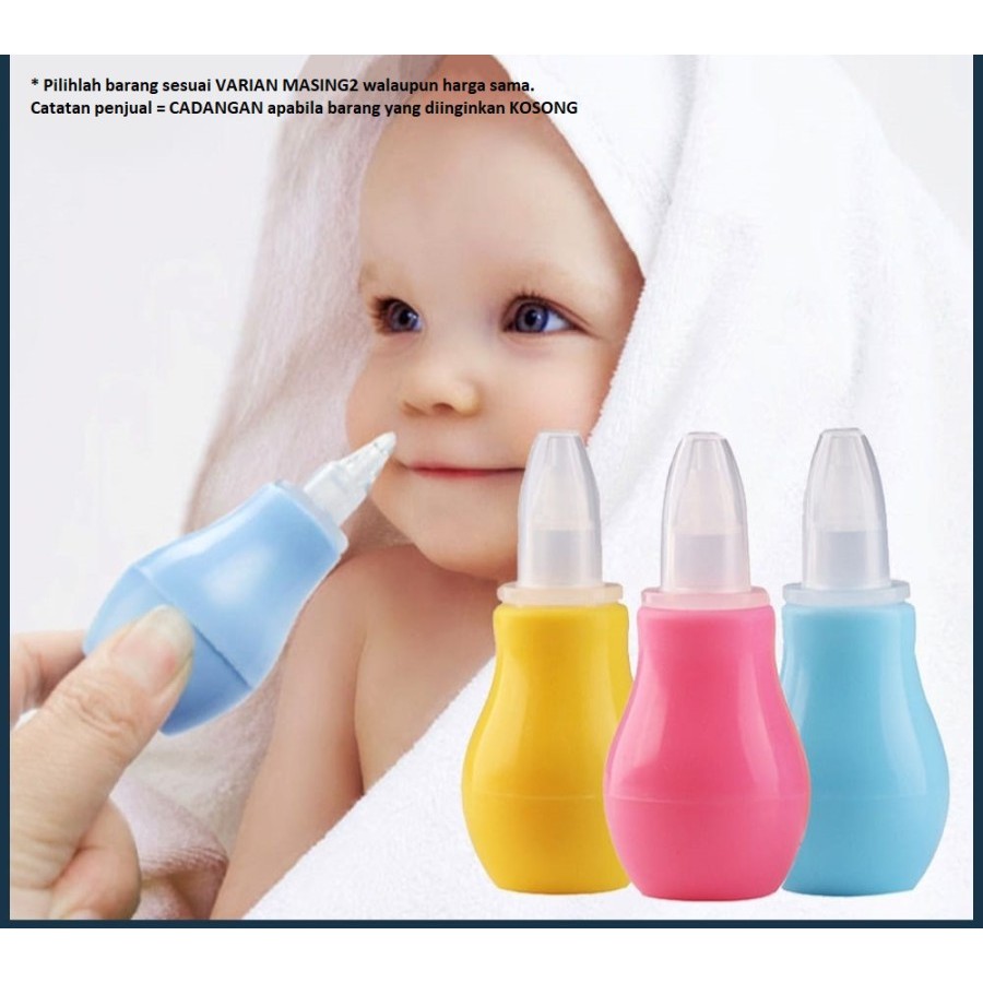 Sedot Ingus Hidung Bayi - Sedotan Nasal Aspirator Nose Suction Cleaner Penyedot Pembersih