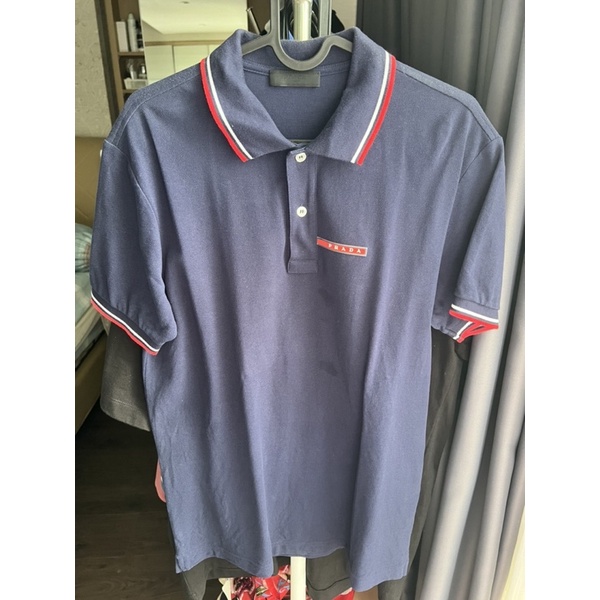 preloved polo prada size M authentic